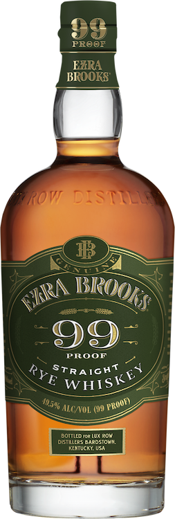 Ezra Brooks Rye Whiskey 750cc