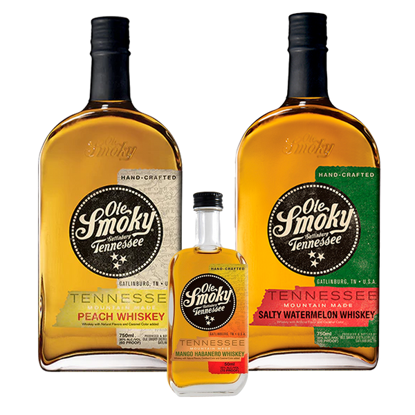 Pack 2 Whiskey Ole Smoky + Miniatura de regalo